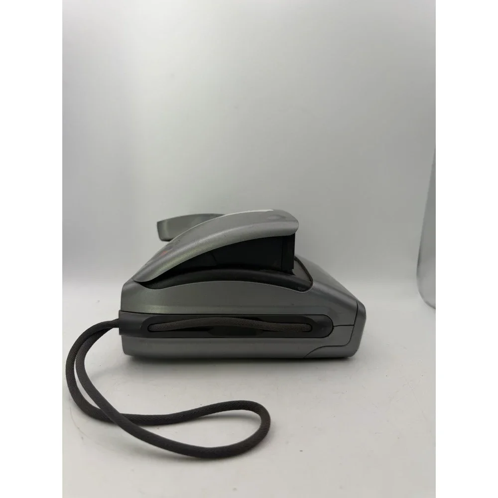 Vintage Polaroid One 600 Instant Film Camera Silver Gray Untested